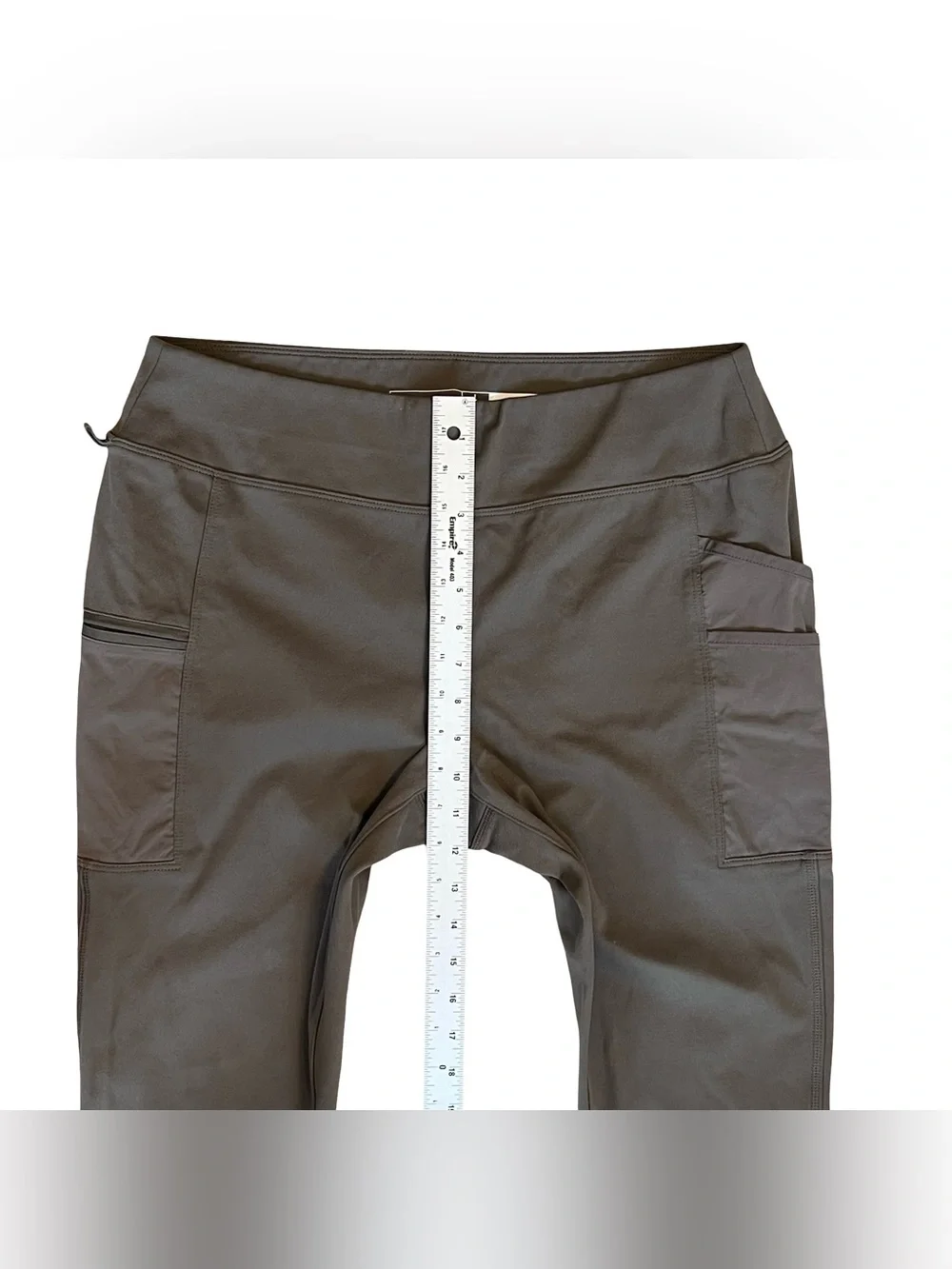 Carhartt Women’s Sz L Green Fitted Legging Pull On Force Utility Pockets